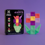 Connetix Connetix PRO Build It 4 Ways - Magnetická Stavebnica kvety 21 ks