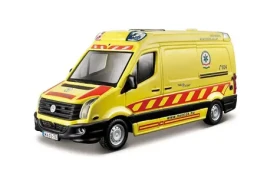Bburago EMERGENCY Vozidlo záchrannej služby - Volkswagen Crafter