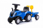 Mamido Detský traktor s prívesom New Holland T7 modrý