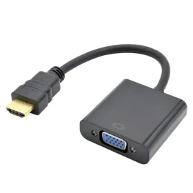 Adaptér HDMI (M) - VGA (F) 15 cm / Redukcia (AKTBXVAHMVGAF15)