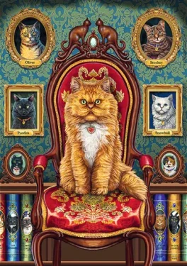Trefl - Puzzle - Premium PLUS Magic Collection: Mačkománia