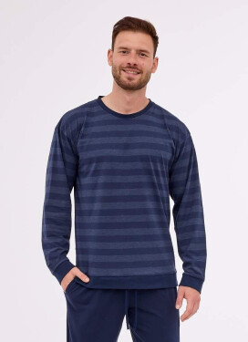 Cornette pyžamo 117/279 long/r loose 14 S-2XL tmavě modrá L
