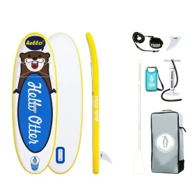 FunWater Nafukovací Paddleboard Tuxedo Sailor Detské SUP 240cm modrá / príslušenstvo / Max. zaťaženie 77kg (SUPTS08B)