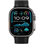 Spigen Fabric Band (hook-and-loop) remienok pre Apple Watch 49mm/46mm/45mm/44mm čierna (AMP10141)