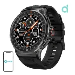Colmi V69 čierna / Chytré hodinky / 1,85 "displej / IP68 / Bluetooth volanie / 710 mAh (V69 Black)