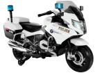 Mamido Elektrická motorka BMW R1200 Polícia biela