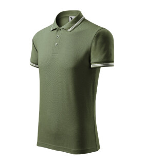 Mestská polokošeľa pánska khaki 2XL