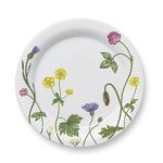 KÄHLER Porcelánový tanier Hammershøi Wild Flowers 22 cm