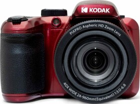 Kodak Astro Zoom AZ405 červená / 3 LCD / 20.68 MPix BSI CMOS / 40x optický zoom / SD (AZ405RD)