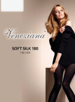 Dámske pančuchové nohavice Veneziana Soft Silk 180 deň nero/černá