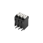 Weidmüller 1250420000 pružinová svorka 1.5 mm² Pólov 7 čierna 180 ks; 1250420000