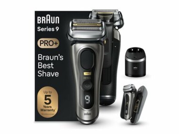 Braun Series 9 Pro+ 9575cc WetDry / Holiaci strojček / Pánsky / Planžetový / 60 min prevádzka / Na tvár (218276)