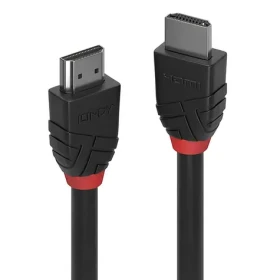 Lindy Black Line čierna / HDMI kábel / 1 m / HDMI 2.0 / 4K 60Hz / 18Gbit/s (36471)