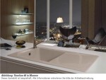 VILLEROY & BOCH VILLEROY & BOCH - Keramický drez Timeline 60 White alpin nástavný 1000 x 510 bez excentra 679001R1