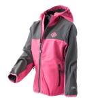 Outdoorová softshellová bunda, Pidilidi, PD1113-03, ružová - 128 | 8let