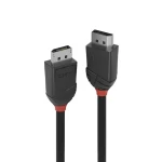 Lindy Black Line / Prípojný kábel / DisplayPort 1.2 / 1 m / 4096 x 2160 (36491)