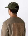 Patagonia Corduroy Cap Text Logo: Old Growth Green