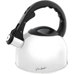 Lamart Lumier biela / Čajová kanvica / 2 l / nerez / píšťalka (8590669282227)