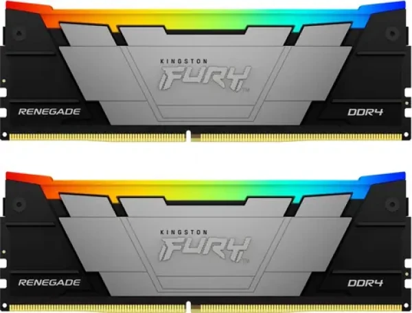 Kingston FURY Renegade RGB 16GB (2x 8GB) DDR4 4266MHz / CL19 / DIMM / 1.35V / Non-ECC / Un-Registered (KF442C19RB2AK2/16)