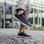 Skinners Globetrotter Navy Blue (White) barefoot tenisky 43 EUR
