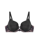 Triumph Amourette Charm - hladká podprsenka s kosticami a výplňou Triumph BLACK 85E