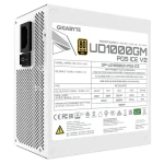 GIGABYTE UD1000GM PG5 V2 ICE biela / Zdroj / ATX 3.1 / 1000W / 80PLUS Gold / modulárne / PCIe 5.1 (GP-UD1000GM PG5 ICE)