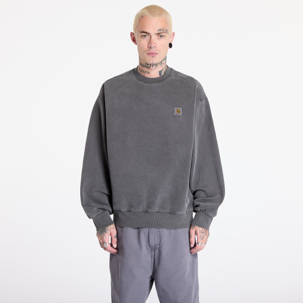 Mikina Carhartt WIP Vista Sweat UNISEX Graphite Garment Dyed XS