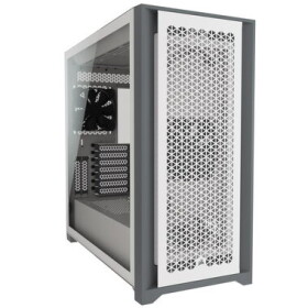 Corsair 5000D Airflow biela / E-ATX / 2x USB 3.2 / USB-C / 2x 120mm / bez zdroja / priehľadná bočnica (CC-9011211-WW)