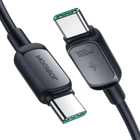 Joyroom S-CC100A14 Nabíjací kábel USB-C(M) - USB-C(M) 100W 1.2m čierna (S-CC100A14 1.2m-Blac)