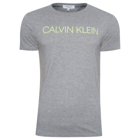 Pánske tričko s krátkym rukávom KM0KM00328-033 - Calvin Klein L