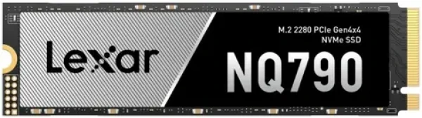 Lexar NQ790 4TB / M.2 SSD 2280 / PCIe 4 / R: 7000MBPs / W: 6000MBps / MTBF: 1.5 míľ / 5y (LNQ790X004T-RNNNG)