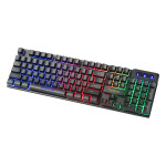 Marvo K605 (CZ) čierna / herná klávesnica / USB / RGB / CZamp;SK layout / 1.5m (K605 CZ/SK)