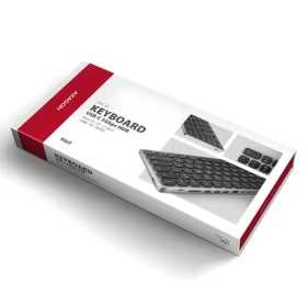 Axagon HMC-KB DE Layout / USB hub s klávesnicou / USB-C 5Gbps / HDMI 4K/60Hz / 3x USB-A / SD/mSD / Audio / PD 100W (HMC-KB-GE)