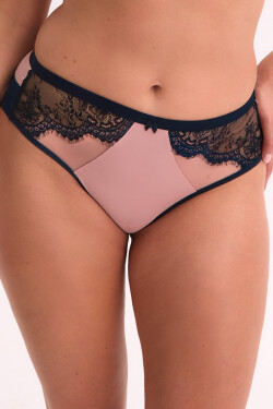 BRAZÍLSKE NOHAVIČKY FRIDA ARTIKL 1274 NAVY BLUE NAVY BLUE;PINK M