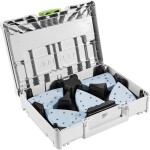 Festool Delta GR SYS 578195 box na brúsne papiere Zrnitosť 60, 80, 120, 180, 220 1 sada; 578195