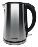Gorenje K15DWS čierna / Varná kanvica / 2200 W / 1.5 l / nerezová oceľ (K15DWS)