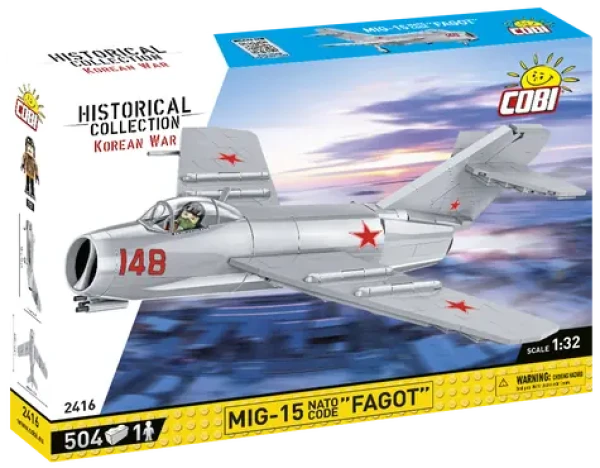Cobi 2416 Ruské stíhacie lietadlo MiG-15 Fagot