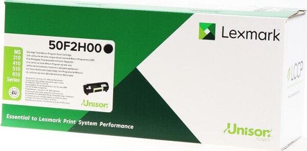 Lexmark 50F2H00 Black Originál 50F2H00