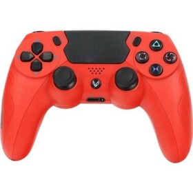 SteelDigi SteelShocl v3 Payat PS4 červená / gamepad / vibrácie / Bluetooth / pre PC amp; PS4 (PS4-SH04R)