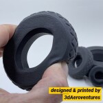 TPU VARIOSHORE čierny filament 1,75 mm ColorFabb 700 g