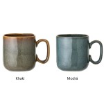 Bloomingville Keramický hrnček Aime 450 ml Khaki