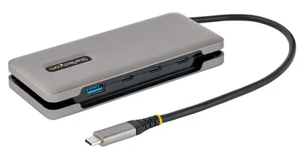 StarTech USB-C Hub 4 porty sivá / 10 Gbps / 3x USB-C / 1x USB-A (HB31CM1A3CB)