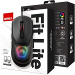 Marvo FIT LITE G1 šedá / Optická myš / USB-A / 12000 DPI / RGB / 7 tlačidiel (FIT LITE G1 GY)