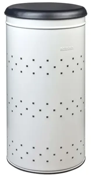 Rossignol Lina 700996 kôš na bielizeň s vekom 45 L biela / oceľ / RAL 9016