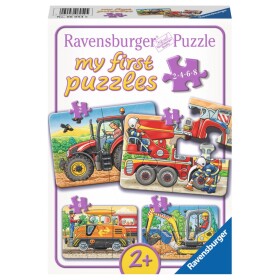 Ravensburger Moje prvé puzzle: Stavebné práce