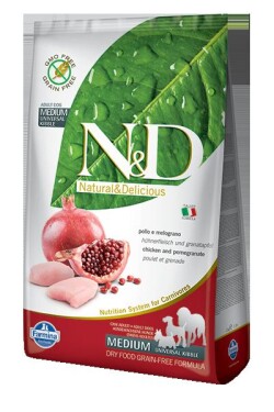 N&amp;D Dog Adult Medium Chicken/Pomegranate Grain-free