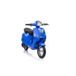 Mamido Detský elektrický skúter Retro 23 modrý
