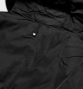 Černá prošívaná dámská bunda pro přechodné období model 15890441 - LHD Barva: odcienie czerni, Velikost: XXL (44)