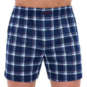 Pánske šortky 002/323 Comfort - CORNETTE tmavě modrá XXL