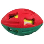 Dog Fantasy Gumová loptička rugby tenisák mix farieb 12.5 cm (454-31275)